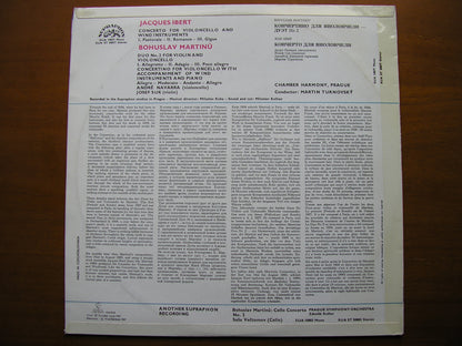 IBERT: CELLO CONCERTO / MARTINU: CONCERTINO / DUO No. 2     NAVARRA / SUK / PRAGUE CHAMBER ORCHESTRA / TURNOVSKY    SUA ST 50877