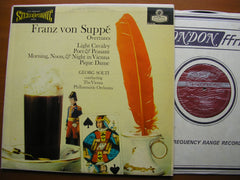 SUPPE: FOUR OVERTURES    SOLTI / VIENNA PHILHARMONIC    CS 6146