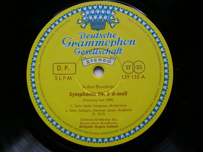 BRUCKNER: SYMPHONY No. 3       JOCHUM / BAVARIAN RADIO SYMPHONY     139 133