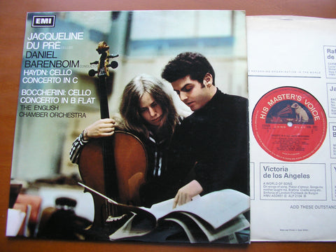 HAYDN / BOCCHERINI: CELLO CONCERTOS     DU PRE / ENGLISH CHAMBER ORCHESTRA / BARENBOIM     ASD 2331