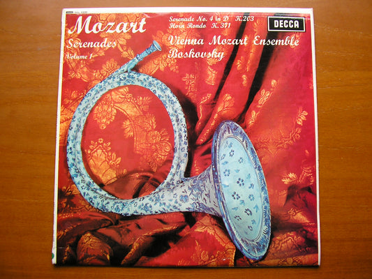 SXL 6330  MOZART: SERENADE No. 4 in D / RONDO K371      VIENNA MOZART ENSEMBLE / BOSKOVSKY     ED2