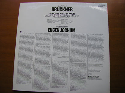 BRUCKNER: SYMPHONY No. 3      JOCHUM / DRESDEN STATE ORCHESTRA     ASD 4009