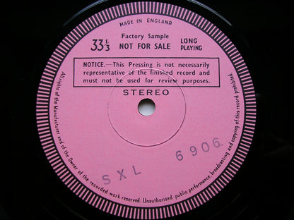 SHOSTAKOVICH: SYMPHONY No. 15      HAITINK / LONDON PHILHARMONIC   test pressing    SXL 6906