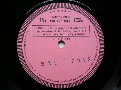 SIBELIUS: PELLEAS & MELISANDE / THE TEMPEST      STEIN / VIENNA PHILHARMONIC   test pressing    SXL 6912