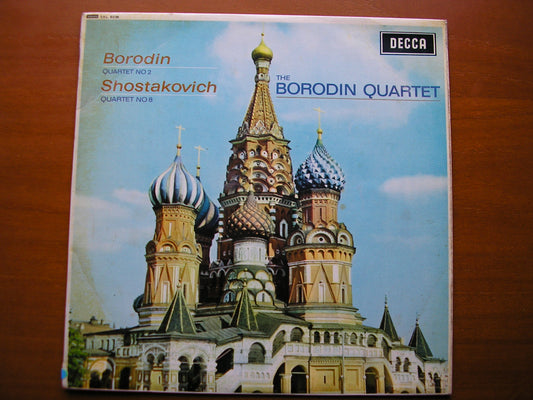 SXL 6036  BORODIN / SHOSTAKOVICH: STRING QUARTETS      THE BORODIN QUARTET      ED1