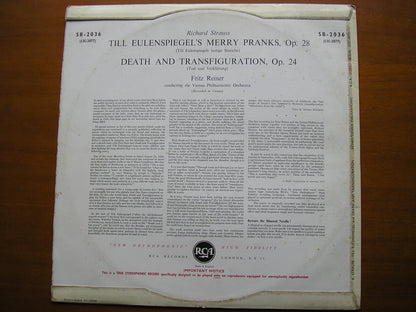 STRAUSS: TILL EULENSPIEGEL / TOD UND VERKLARUNG       REINER / CHICAGO SYMPHONY     SB 2036