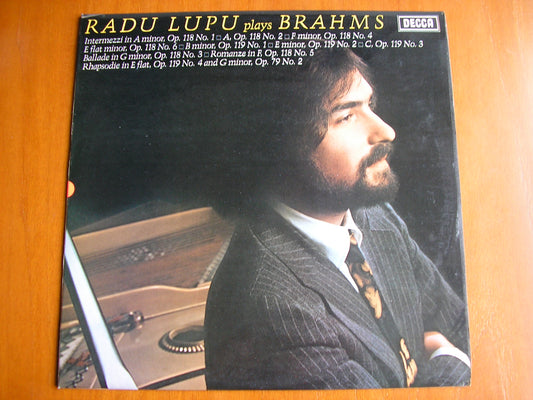 BRAHMS: PIANO PIECES Op. 118 & 119 / RHAPSODY Op. 79 No. 2       RADU LUPU   test pressing     SXL 6831
