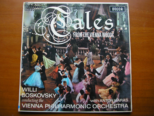 SXL 6040  STRAUSS: TALES FROM THE VIENNA WOODS / MARCHES / POLKAS / WALTZES     BOSKOVSKY / VIENNA PHILHARMONIC      ED1