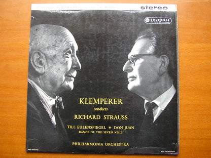 STRAUSS: TILL EULENSPIEGEL / DON JUAN . DANCE OF THE SEVEN VEILS     KLEMPERER / PHILHARMONIA     SAX 2367