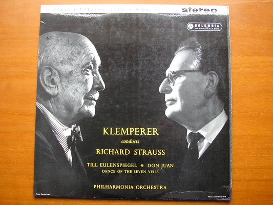 STRAUSS: TILL EULENSPIEGEL / DON JUAN . DANCE OF THE SEVEN VEILS     KLEMPERER / PHILHARMONIA     SAX 2367