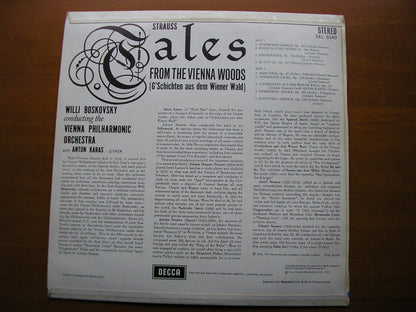 SXL 6040  STRAUSS: TALES FROM THE VIENNA WOODS / MARCHES / POLKAS / WALTZES     BOSKOVSKY / VIENNA PHILHARMONIC      ED1