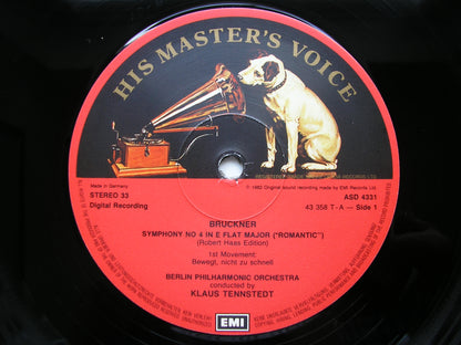 BRUCKNER: SYMPHONY No. 4 'Romantic'       TENNSTEDT / BERLIN PHILHARMONIC     SLS 5279