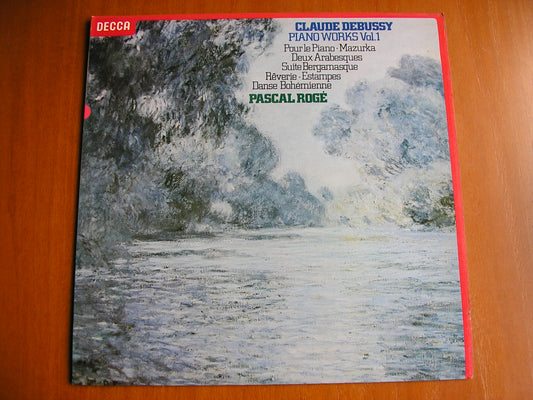 DEBUSSY: PIANO WORKS  Volume 1     PASCAL ROGE    test pressing       SXL 6855