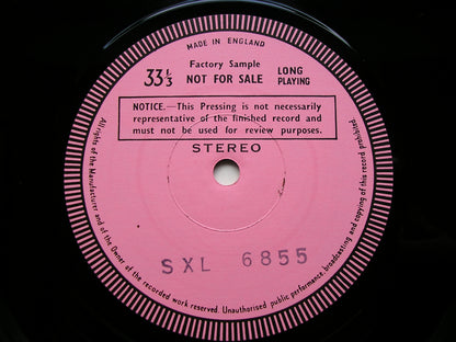 DEBUSSY: PIANO WORKS  Volume 1     PASCAL ROGE    test pressing       SXL 6855