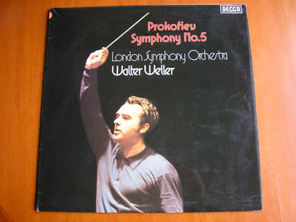 PROKOFIEV: SYMPHONY No. 5    WELLER / LONDON SYMPHONY   test pressing    SXL 6787
