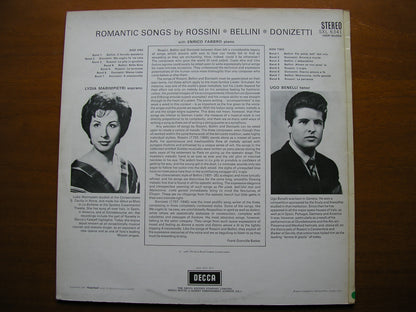 SXL 6341  ROSSINI / BELLINI / DONIZETTI: SONGS    MARIMPIETRI / BENELLI / FABBRO    ED2