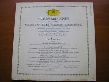 BRUCKNER: SYMPHONY No. 4 'Romantic' / FIVE MOTETS       JOCHUM / BAVARIAN RADIO SYMPHONY     139 134 / 5