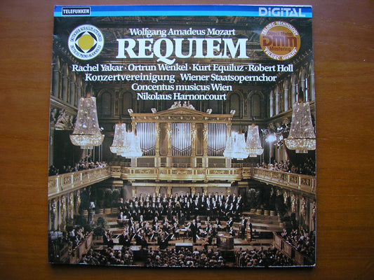 MOZART: REQUIEM     SOLOISTS / CONCENTUS MUSICUS VIENNA / HARNONCOURT    6.42756