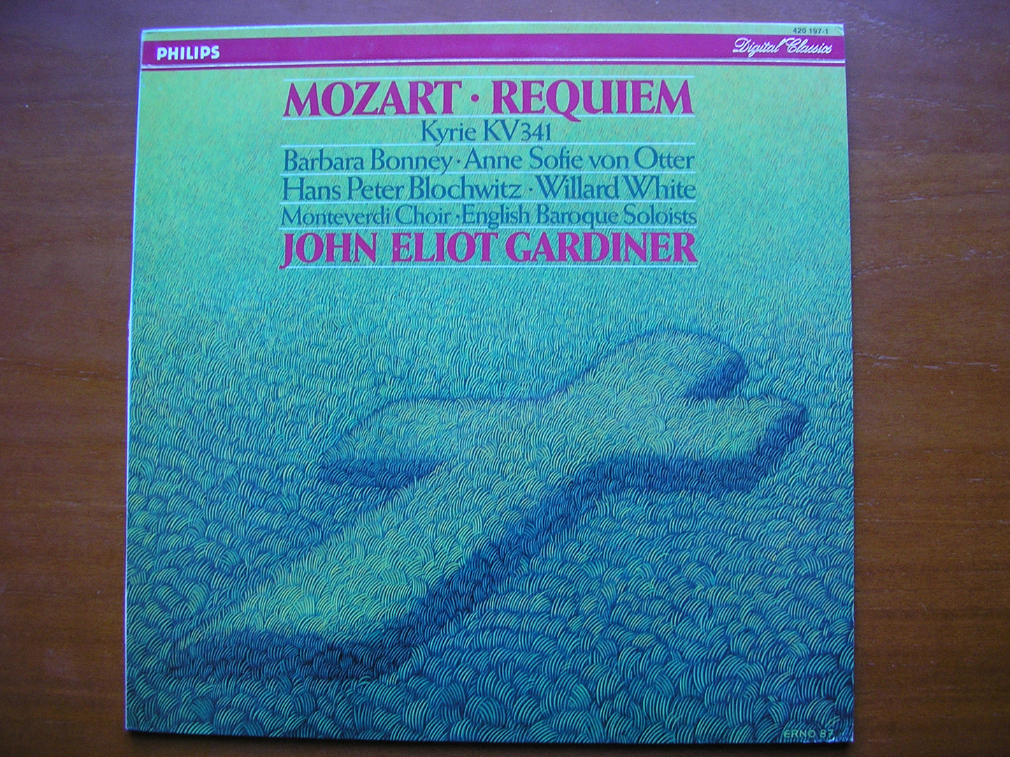 MOZART: REQUIEM    SOLOISTS / ENGLISH BAROQUE SOLOISTS / GARDINER    420 197