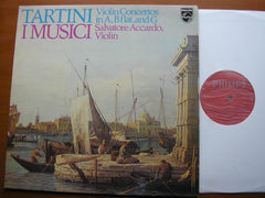 TARTINI: THREE VIOLIN CONCERTOS     ACCARDO / I MUSICI    6500 784