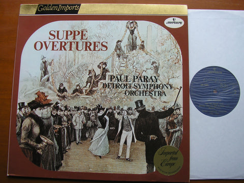 SUPPE: SIX OVERTURES    PARAY / DETROIT SYMPHONY   SRI 75091