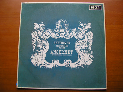 SXL 6096  BEETHOVEN: SYMPHONIES Nos. 1 & 8      ANSERMET / SUISSE ROMANDE     ED1