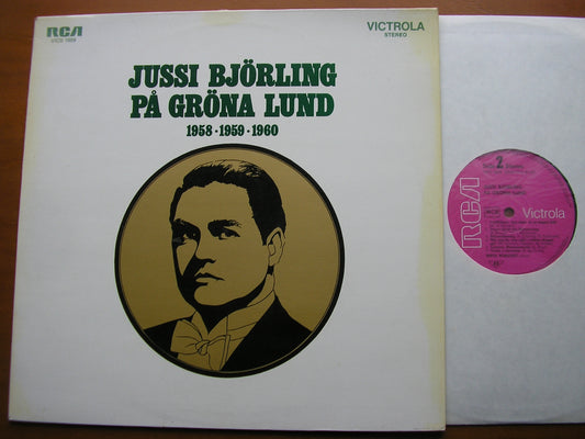 JUSSI BJORLING AT GRONA LUND 1958 - 1960:  ARIAS & SONGS      VICS 1659