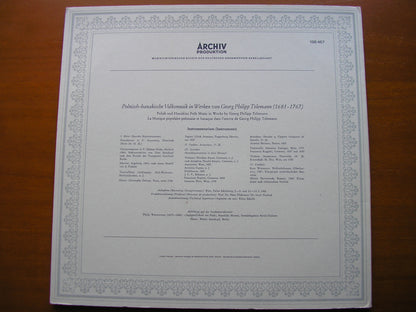 POLISH & HANAKIAN FOLK MUSIC IN THE WORKS OF TELEMANN        MELKUS / CAPELLA ACADEMICA / REDEL      198 467