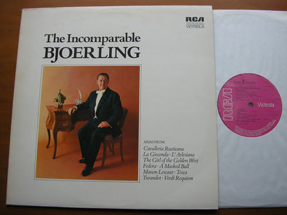 THE INCOMPARABLE BJOERLING: OPERA ARIAS    JUSSI BJOERLING / REINER / LEINSDORF / EREDE     VICS 1740