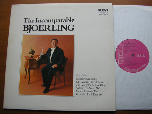 THE INCOMPARABLE BJOERLING: OPERA ARIAS    JUSSI BJOERLING / REINER / LEINSDORF / EREDE     VICS 1740