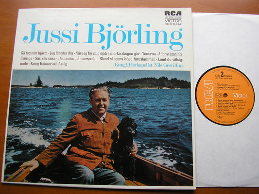 SWEDISH & SCANDINAVIAN SONGS        JUSSI BJORLING / SWEDISH ROYAL OPERA ORCHESTRA / GERVILLIUS      LSC 9884