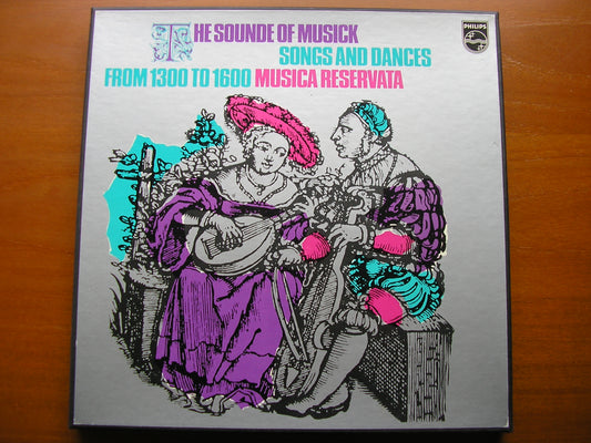 THE SOUNDE OF MUSICK: SONGS & DANCES FROM 1300 TO 1600       MUSICA RESERVATA / BECKETT     5LP     6747 004