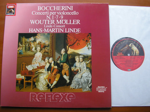 BOCCHERINI: CELLO CONCERTOS Nos. 1 / 7 / 9     MOLLER / LINDE CONSORT / HANS-MARTIN LINDE     27 0630