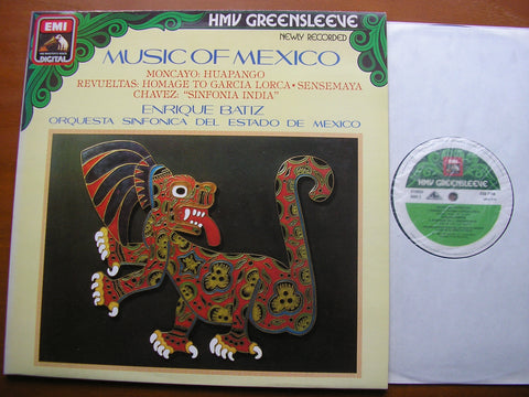 MUSIC OF MEXICO : MONCAYO / REVUELTAS / CHAVEZ     ENRIQUE BATIZ / MEXICAN STATE ORCHESTRA    ESD 7146