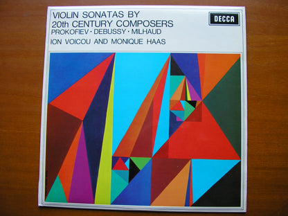 SXL 6351  VIOLIN SONATAS: PROKOFIEV / MILHAUD / DEBUSSY     ION VOICOU / MONIQUE HAAS    ED2