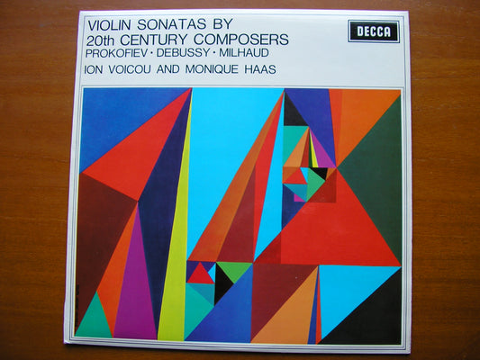 SXL 6351  VIOLIN SONATAS: PROKOFIEV / MILHAUD / DEBUSSY     ION VOICOU / MONIQUE HAAS    ED2