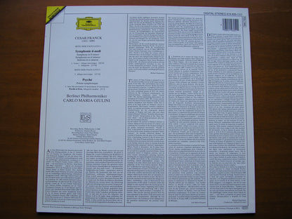FRANCK: SYMPHONY / PSYCHE ET EROS      GIULINI / BERLIN PHILHARMONIC    419 605
