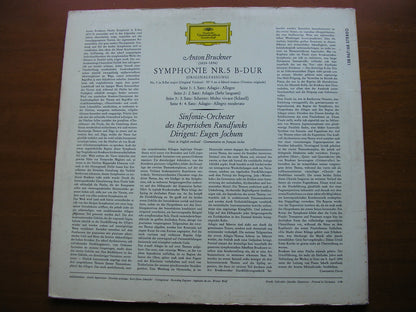 BRUCKNER: SYMPHONY No. 5      JOCHUM / BAVARIAN RADIO SYMPHONY     2LP       138 967 / 8
