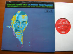 RACHMANINOV: SYMPHONIC DANCES / 3 RUSSIAN SONGS   KONDRASHIN / MOSCOW PHILHARMONIC / SVETLANOV / BOLSHOI    ASD 2488