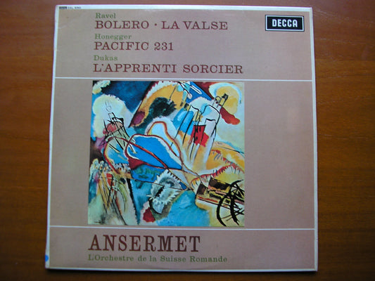 SXL 6065 RAVEL/HONEGGER/DUKAS: ORCHESTRAL WORKS ANSERMET / SUISSE ROMANDE