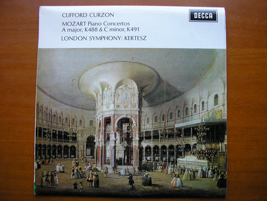 SXL 6354  MOZART: PIANO CONCERTOS Nos. 23 & 24     CURZON / LONDON SYMPHONY / KERTESZ   ED2