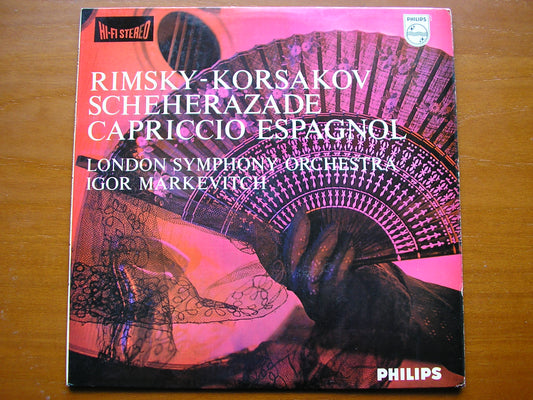 RIMSKY-KORSAKOV: SCHEHERAZADE / CAPRICCIO ESPAGNOL     MARKEVITCH / LONDON SYMPHONY   SAL 3437