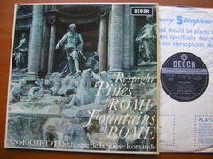 RESPIGHI: PINES OF ROME / FOUNTAINS OF ROME  ANSERMET / SUISSE ROMANDE  SXL 6141