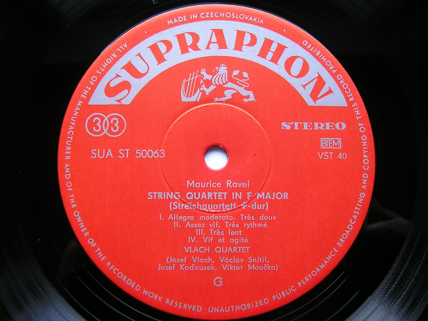 DEBUSSY & RAVEL: STRING QUARTETS     VLACH QUARTET     SUA ST 50063