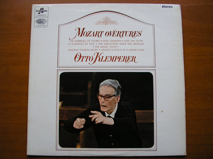 MOZART: OVERTURES     KLEMPERER / NEW PHILHARMONIA / PHILHARMONIA       SAX 2587