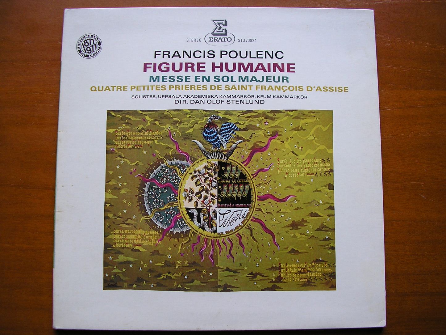 POUENC: FIGURE HUMAINE / MASS in G / FOUR LITTLE PRAYERS     STU 70924