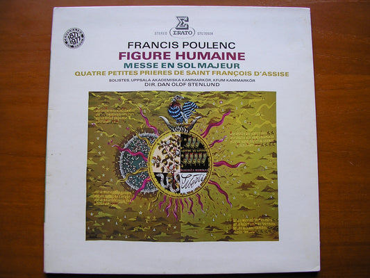 POUENC: FIGURE HUMAINE / MASS in G / FOUR LITTLE PRAYERS     STU 70924