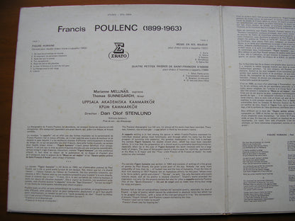 POUENC: FIGURE HUMAINE / MASS in G / FOUR LITTLE PRAYERS     STU 70924