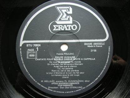 POUENC: FIGURE HUMAINE / MASS in G / FOUR LITTLE PRAYERS     STU 70924