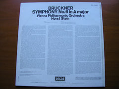 BRUCKNER: SYMPHONY No. 6     STEIN / VIENNA PHILHARMONIC    SXL 6682